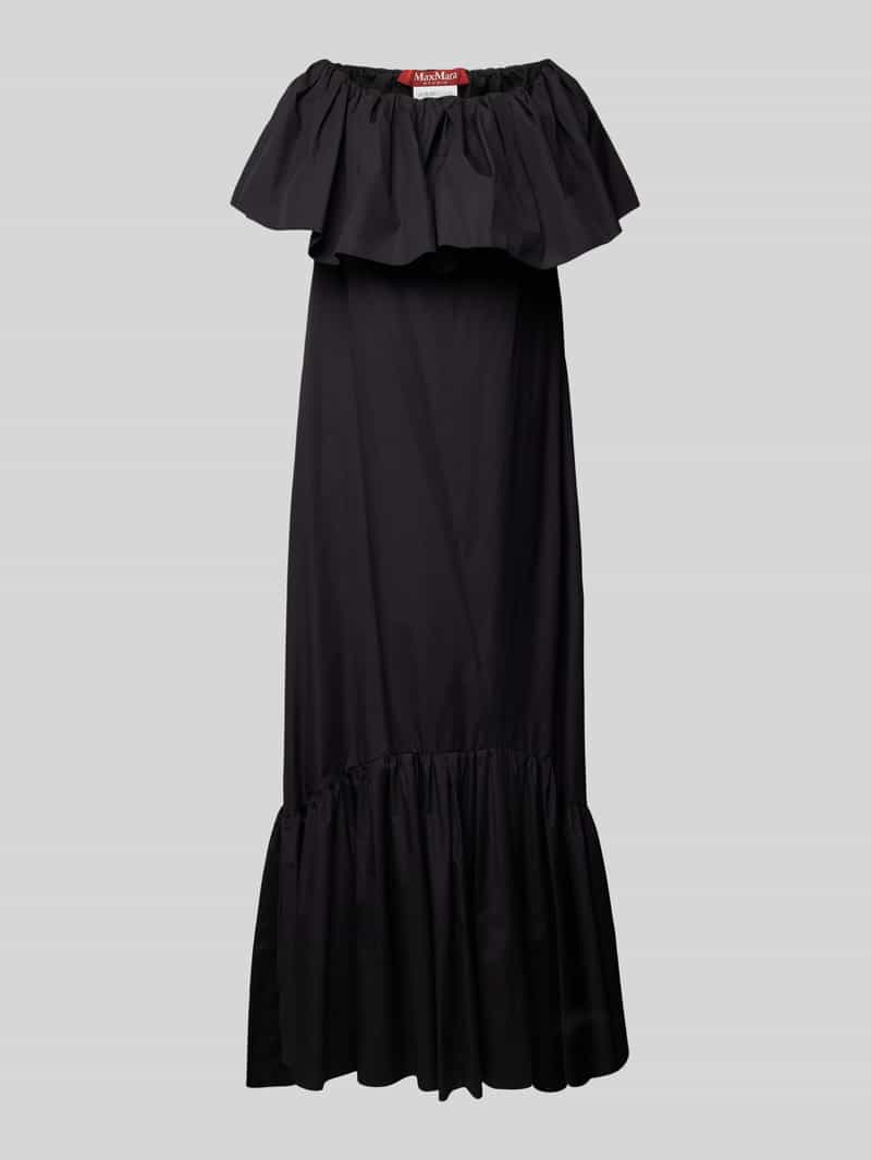 Max Mara Studio Maxi-jurk met boothals