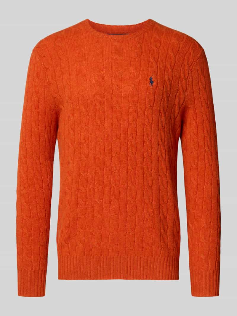 Polo Ralph Lauren Regular fit gebreide pullover van een mix van wol en kasjmier