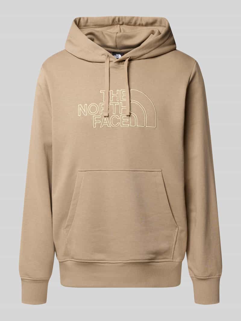 The North Face Hoodie met labelstitching