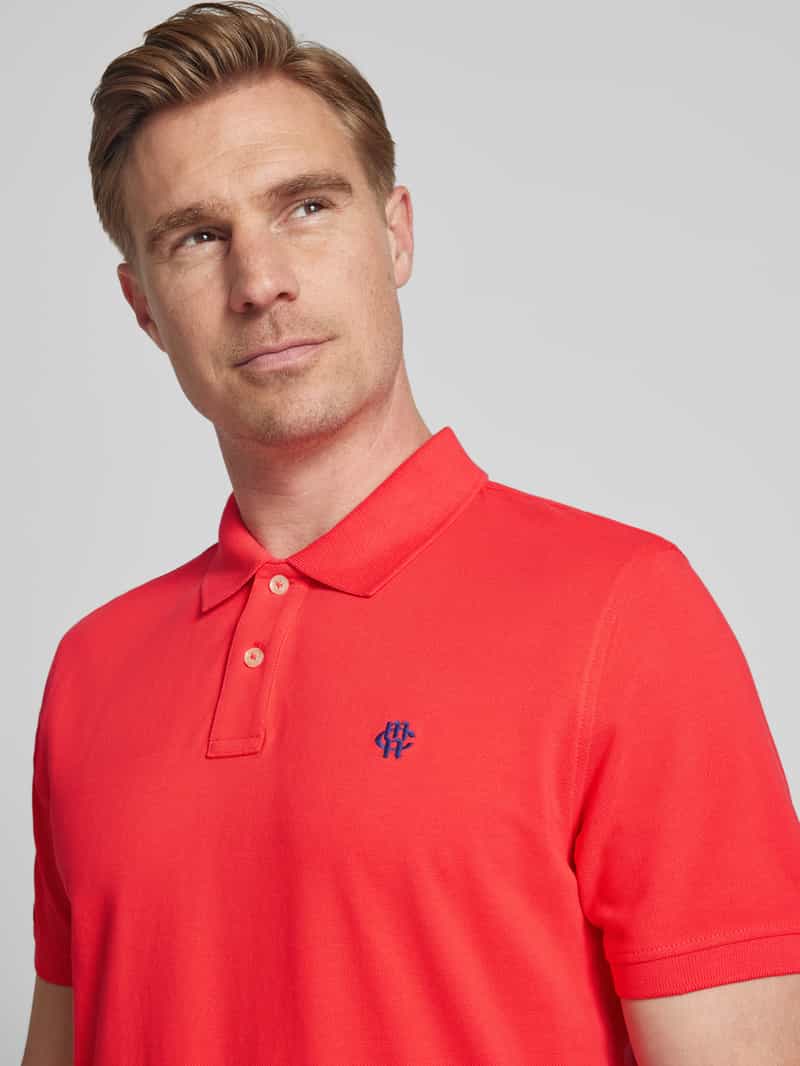 MCNEAL Regular fit poloshirt met labelstitching