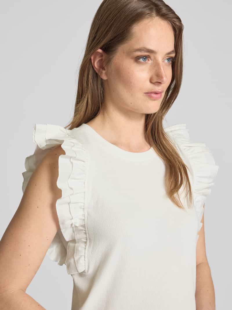 Ichi Top met volants model 'PAITYN'