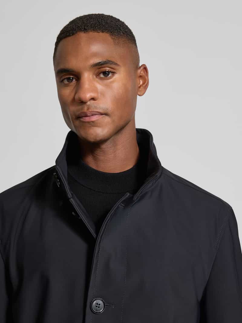 Strellson Regular fit lange jas met uitneembare binnenkraag model 'FINALLY FLEX'