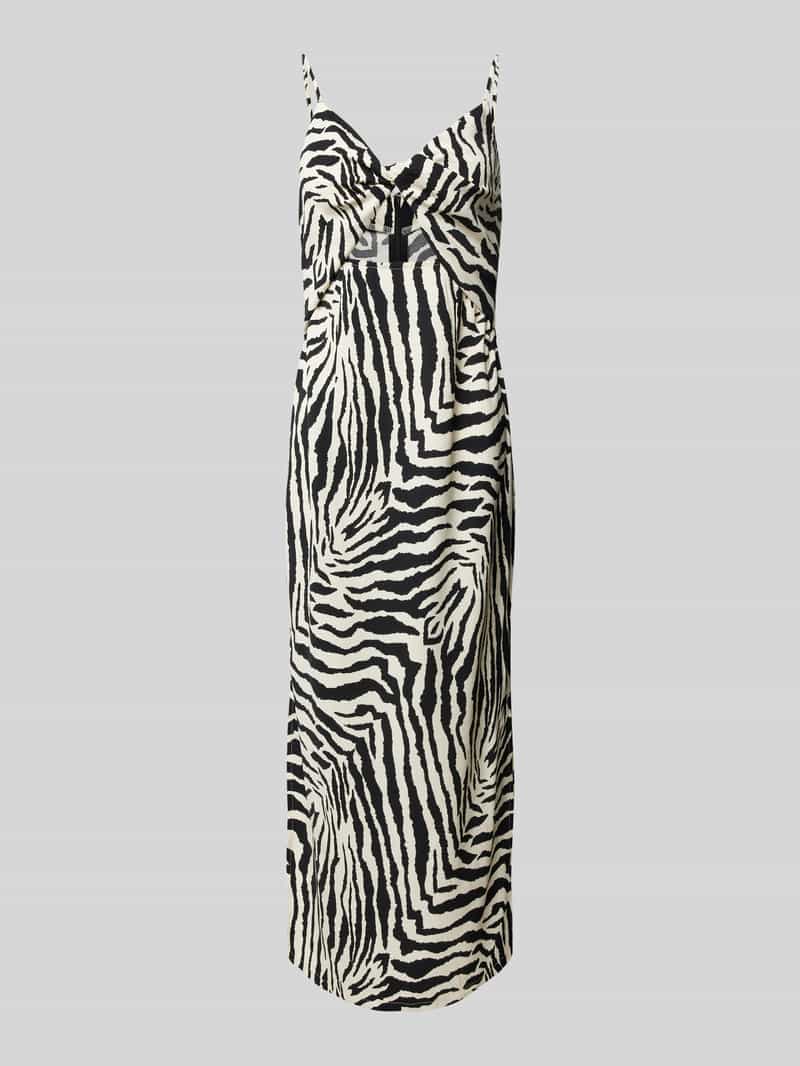 Only Knielange jurk met cut-out model 'IRIS THALIA LIFE'