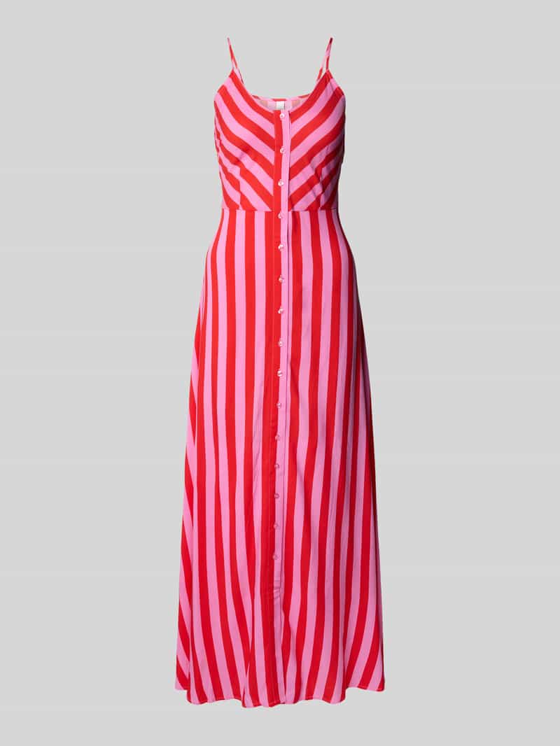 YAS Maxi-jurk van viscose met knoopsluiting