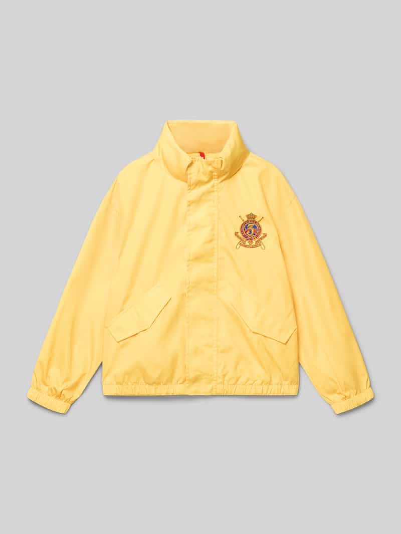 Polo Ralph Lauren Teens Jacke mit Stehkragen in GELB, Größe S 2013577S