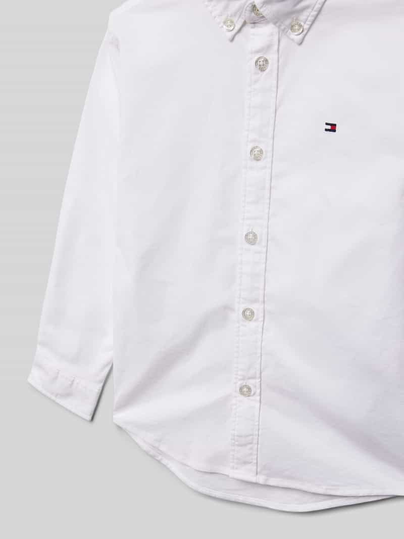Tommy Hilfiger Kids Overhemd met button-downkraag