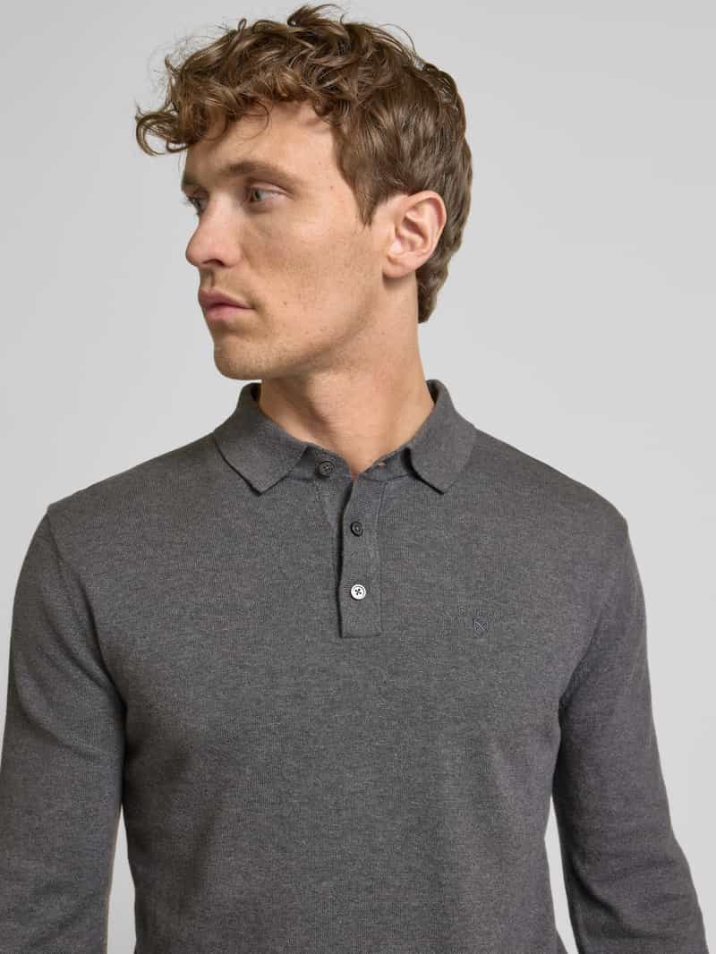 Barbour Gebreide pullover met polokraag model 'Bassington'