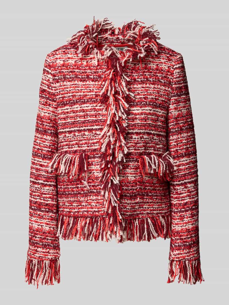 Essentiel Antwerp Regular fit jack met wol model 'ISKRA'