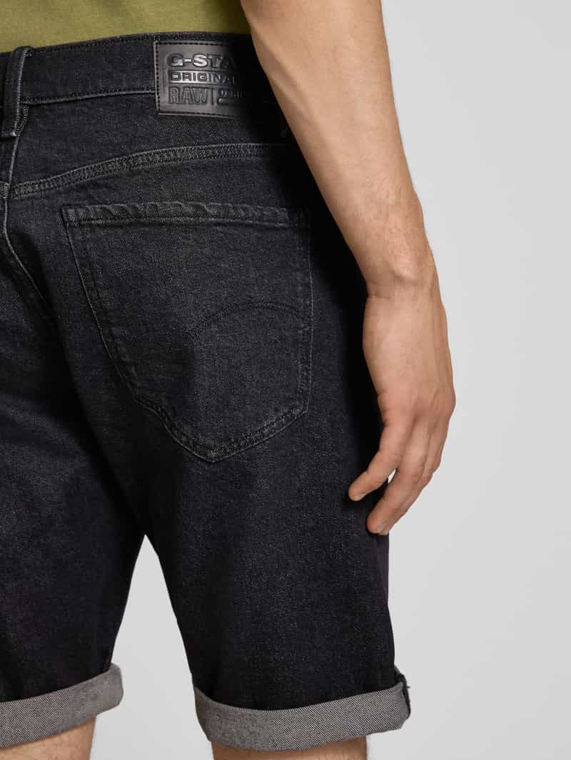 G-Star Raw Korte regular fit jeans met steekzakken model 'Mosa'
