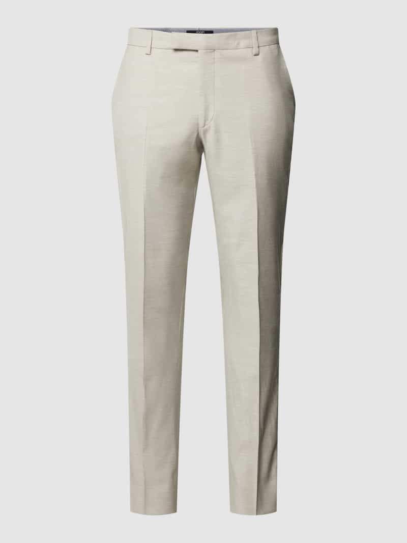 JOOP! COLLECTION // Woman Extra slim fit pantalon met structuurmotief, model 'Gun'