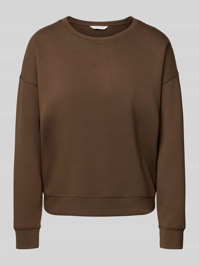 MSCH Copenhagen Sweatshirt van viscosemix met ronde hals model 'Ima'
