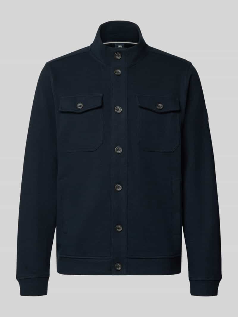 Regular fit jack van katoenmix model 'SELANIK'