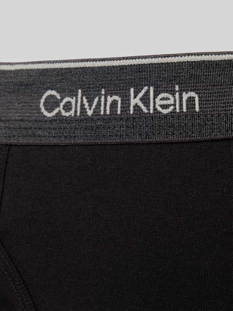 Calvin Klein Underwear Slip met label in band in set van 3 stuks