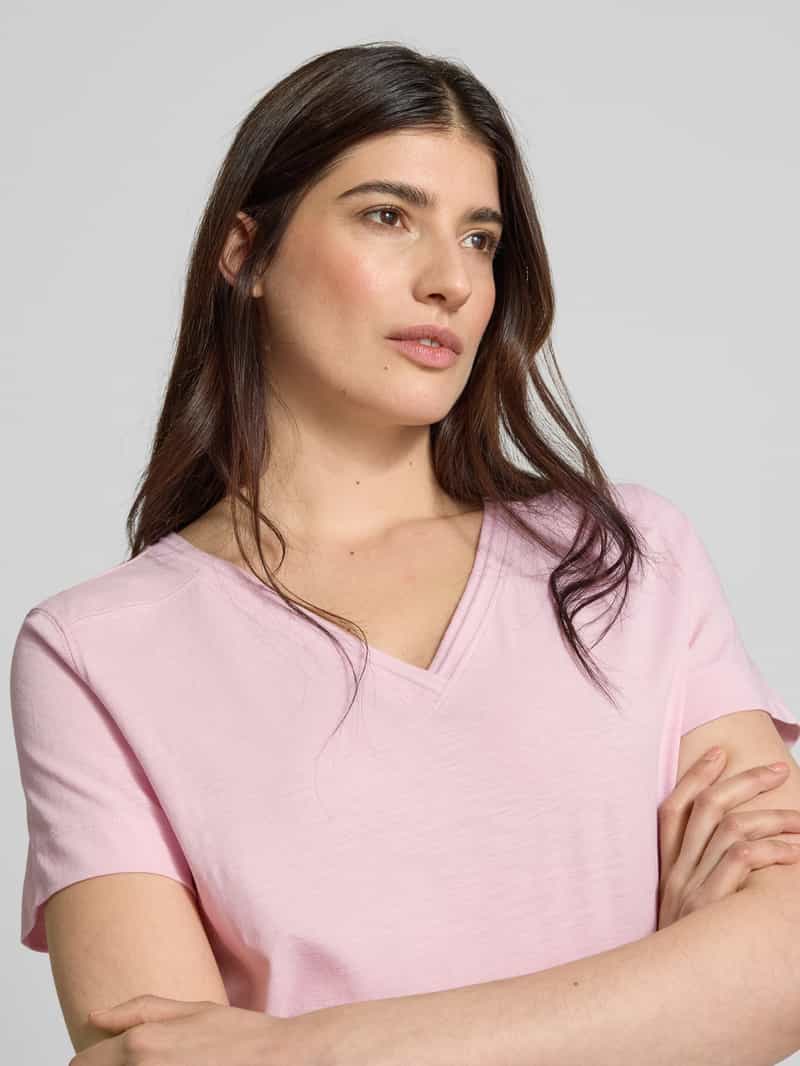 s.Oliver RED LABEL Regular fit T-shirt van puur katoen