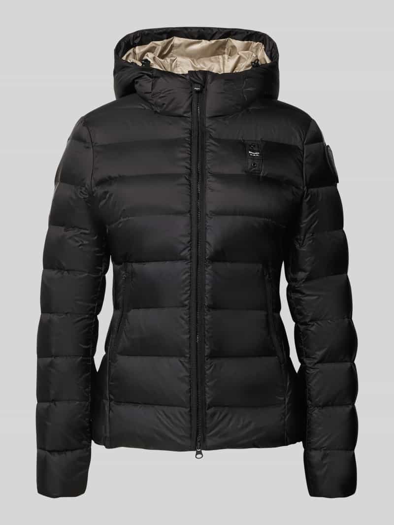 Blauer Usa Donsjack met tweewegritssluiting model 'CHARME'