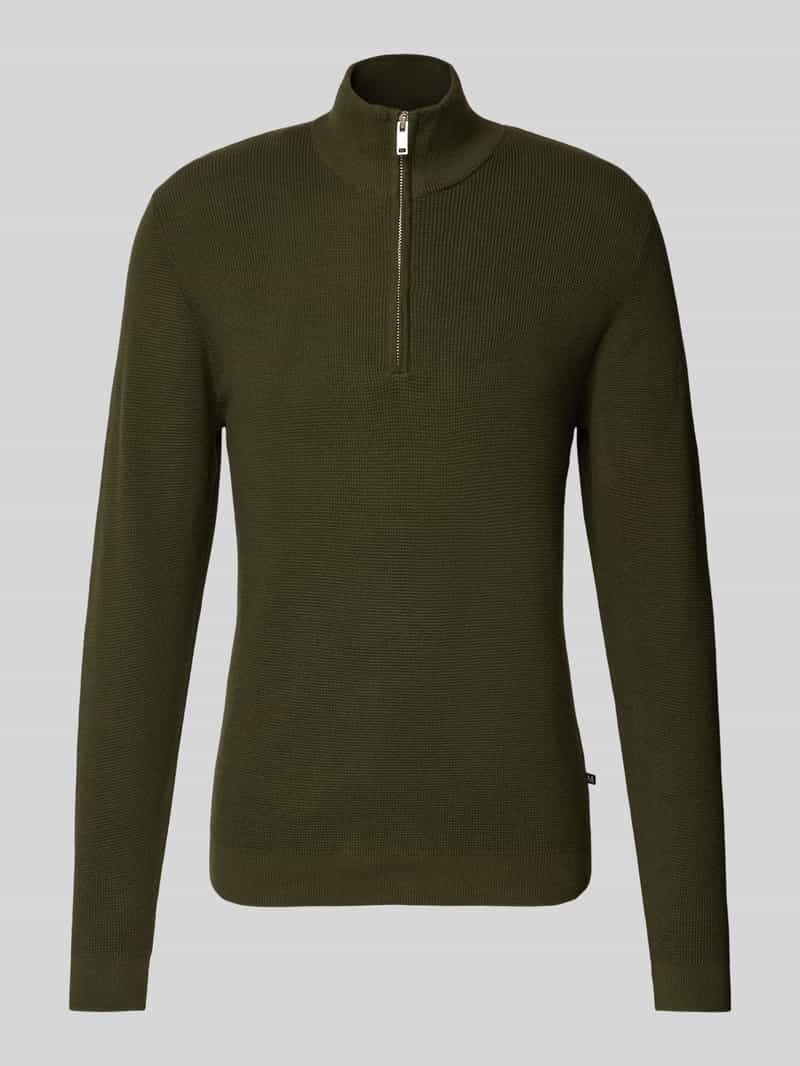 Matinique Gebreide pullover met schipperskraag model 'lagoon'