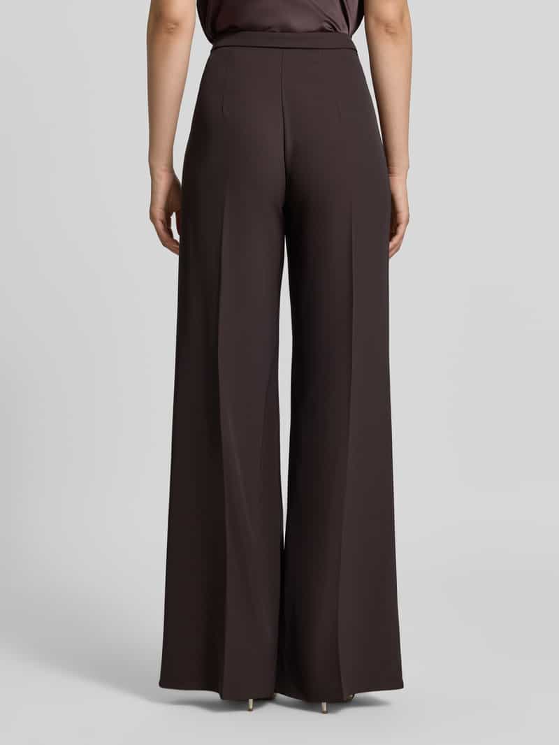 RINASCIMENTO wide leg stoffen broek met knoopsluiting
