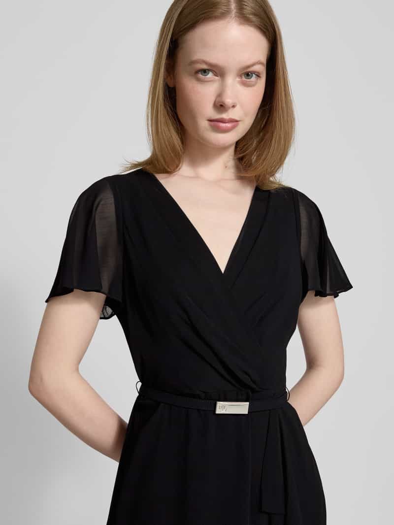 Lauren Ralph Lauren Avondjurk met tailleriem model 'FARRYSH'