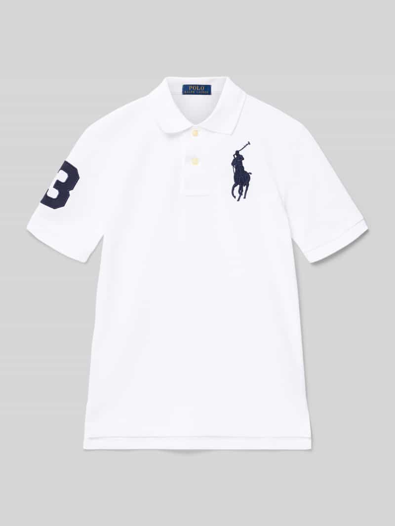 Polo Ralph Lauren Teens Poloshirt met labelstitching