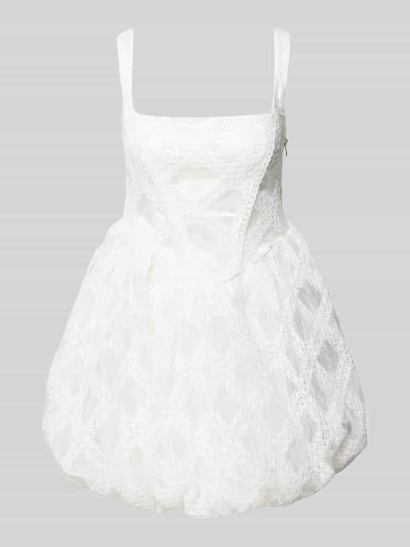 Amy Lynn Cocktailjurk met kant model 'Lisa'
