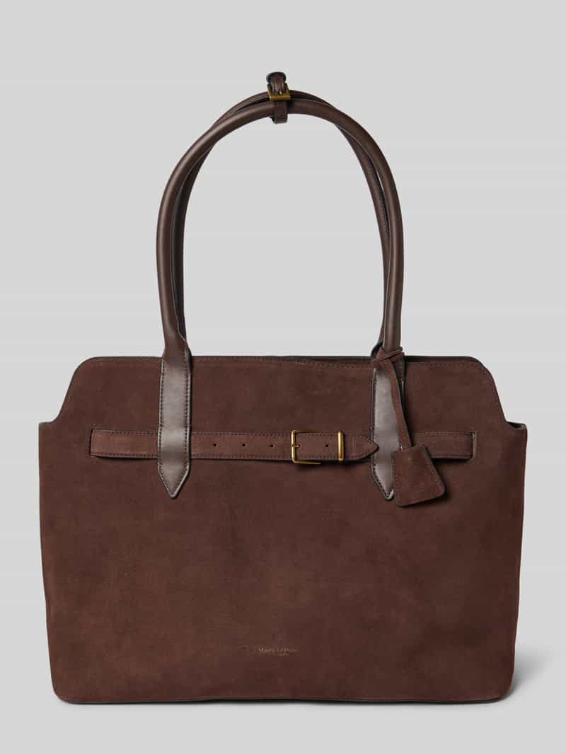 Marc O'Polo Shopper van puur rundersuède
