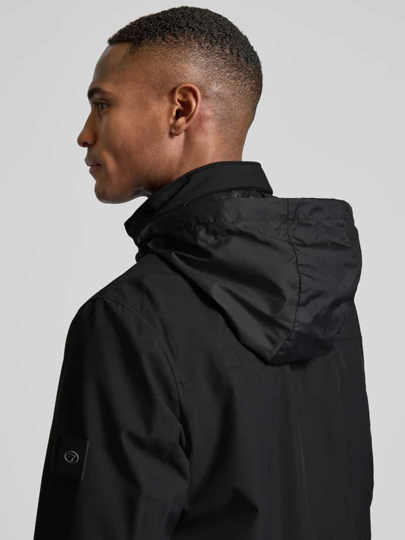 Tom Tailor Regular fit functioneel jack van stretchmateriaal