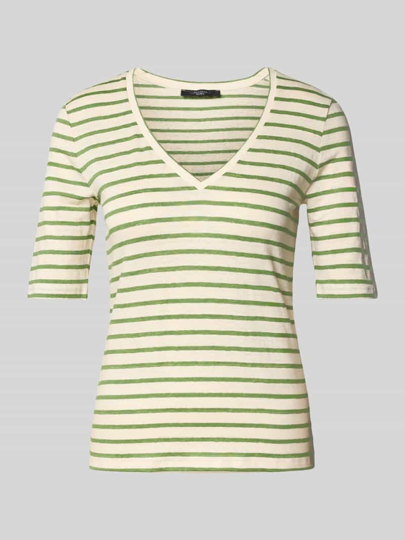Weekend Max Mara T-shirt met V-hals model 'OPZIONE''