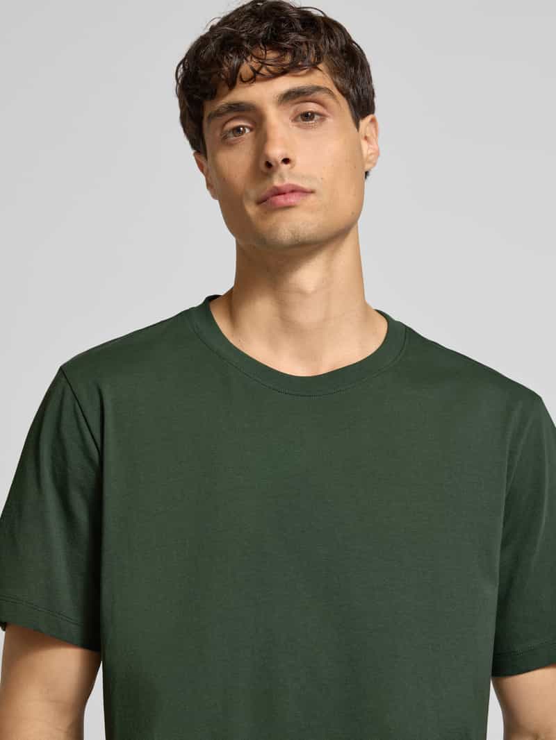 Selected Homme Regular fit T-shirt van puur katoen model 'ASPEN'