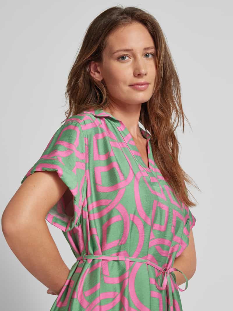 Gant Midi-jurk met strikceintuur