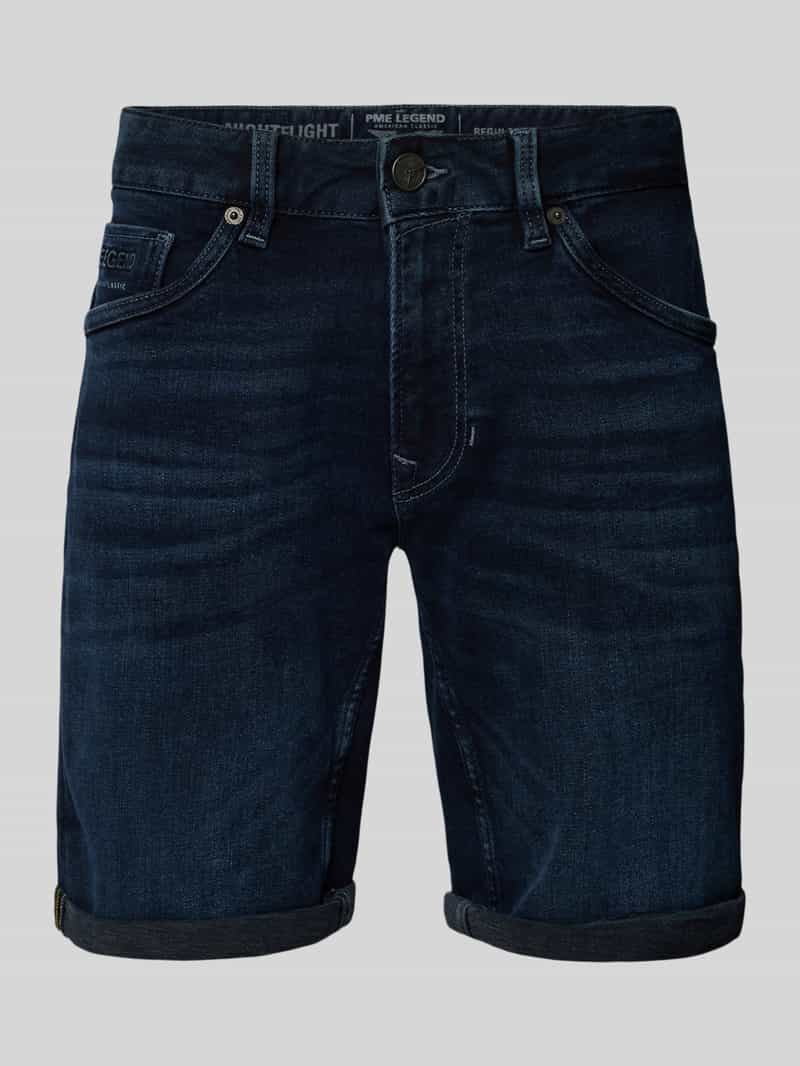 PME Legend Korte regular fit jeans in 5-pocketmodel model 'NIGHTFLIGHT'