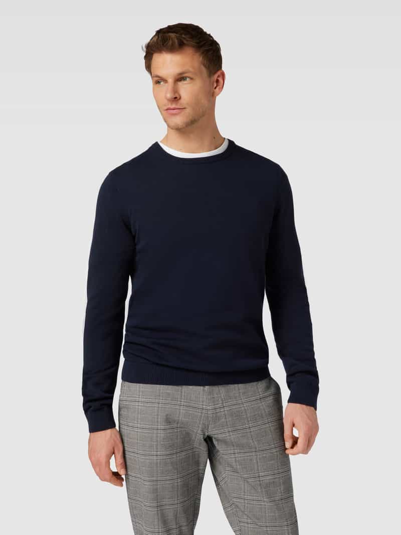 Gebreide pullover met labelstitching s.Oliver RED LABEL