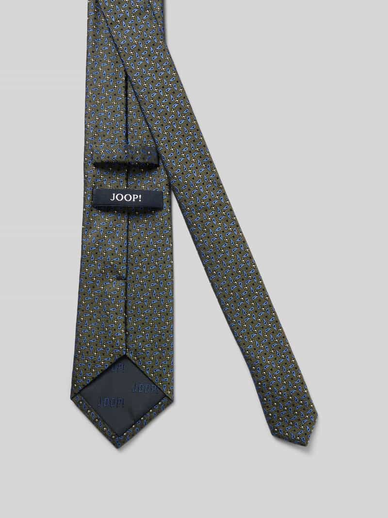 JOOP! Collection Zijden stropdas met structuurmotief