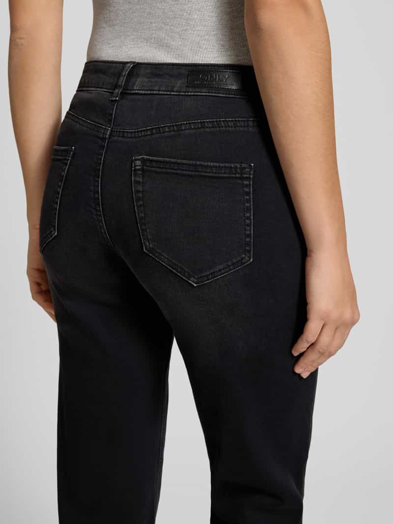 Only Straight fit jeans van biologische katoenmix model 'BLUSH'