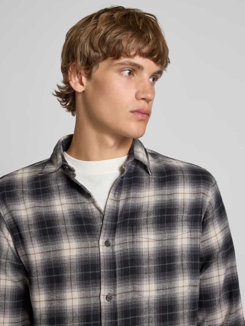 jack & jones Regular fit vrijetijdsoverhemd met kentkraag model 'JAMES'