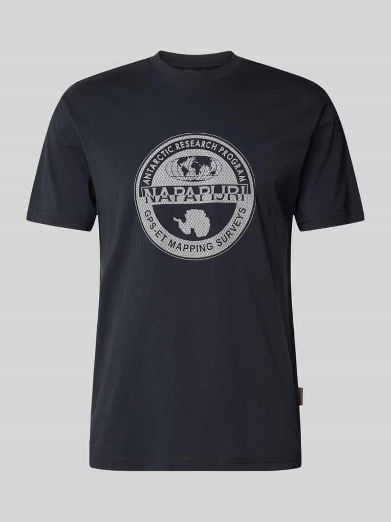 Napapijri T-shirt met labelprint