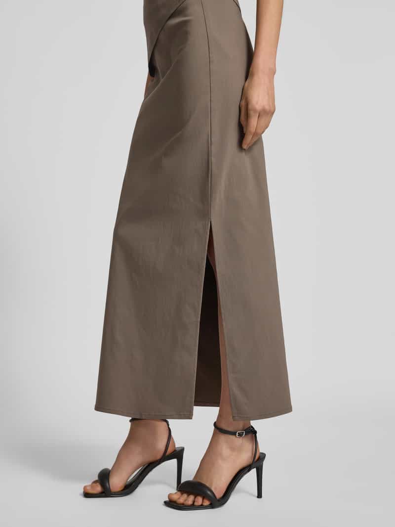 My Essential Wardrobe Maxirok met ritssluiting aan de achterkant model 'Sora'
