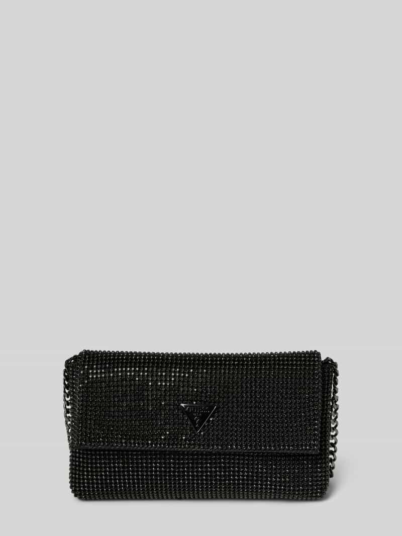 Guess Schoudertas met strass-steentjes, model 'ZALINA'