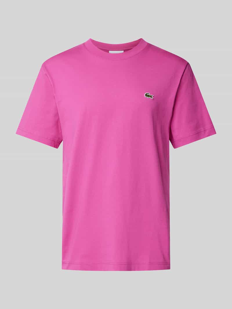 Lacoste T-shirt met labelpatch