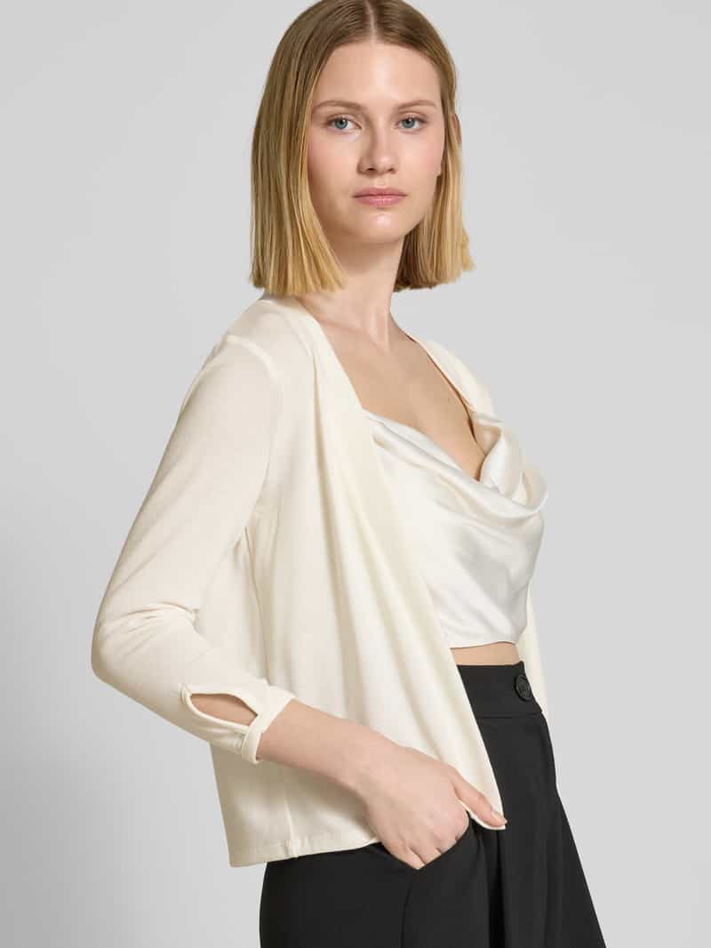 MORE & MORE Cardigan met ribboorden