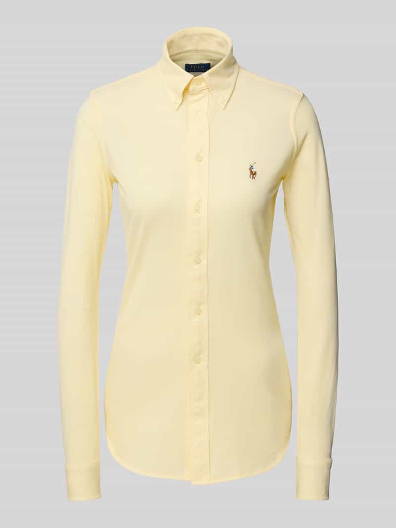 Polo Ralph Lauren Slim fit overhemdblouse met button-downkraag