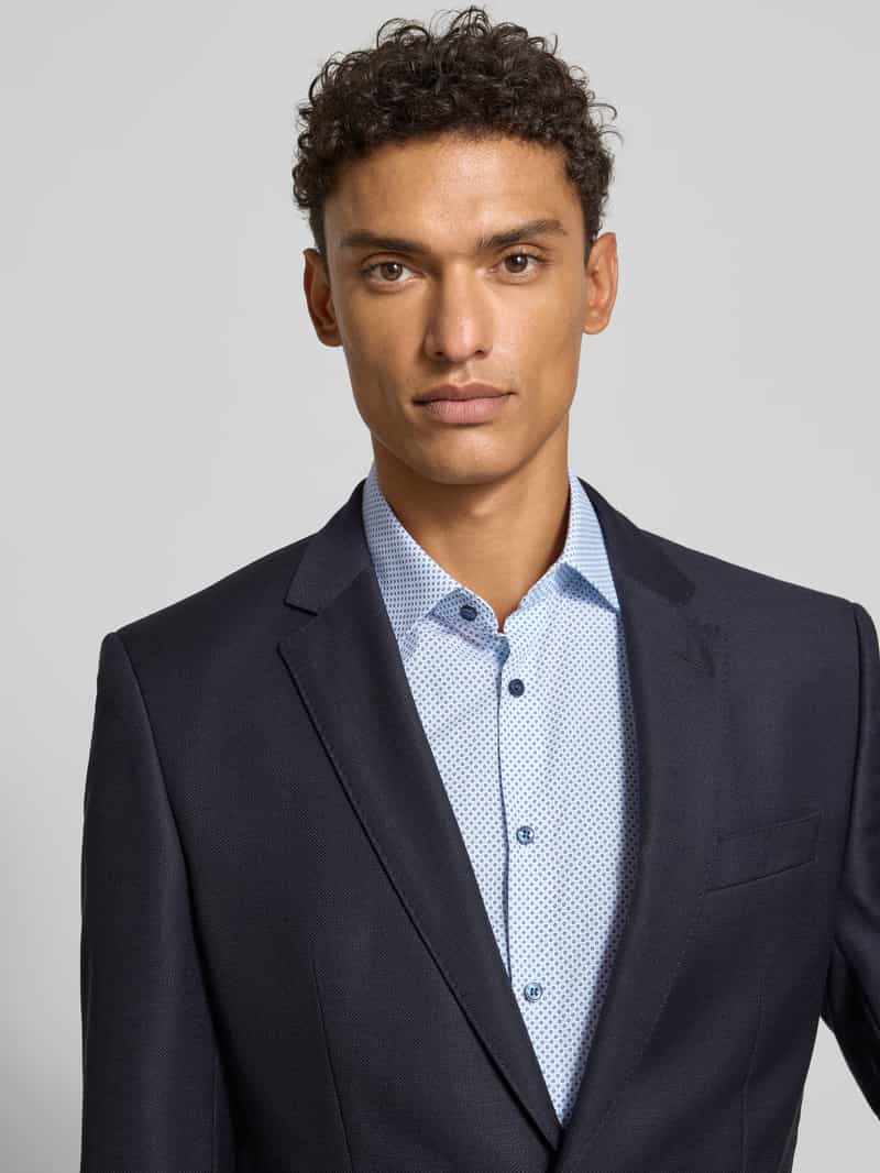 OLYMP No. Six Super slim fit zakelijk overhemd met kentkraag