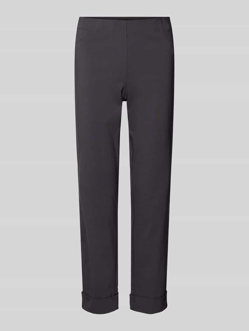 STEHMANN Stoffen broek van viscosemix met steekzakken model 'IGOR'