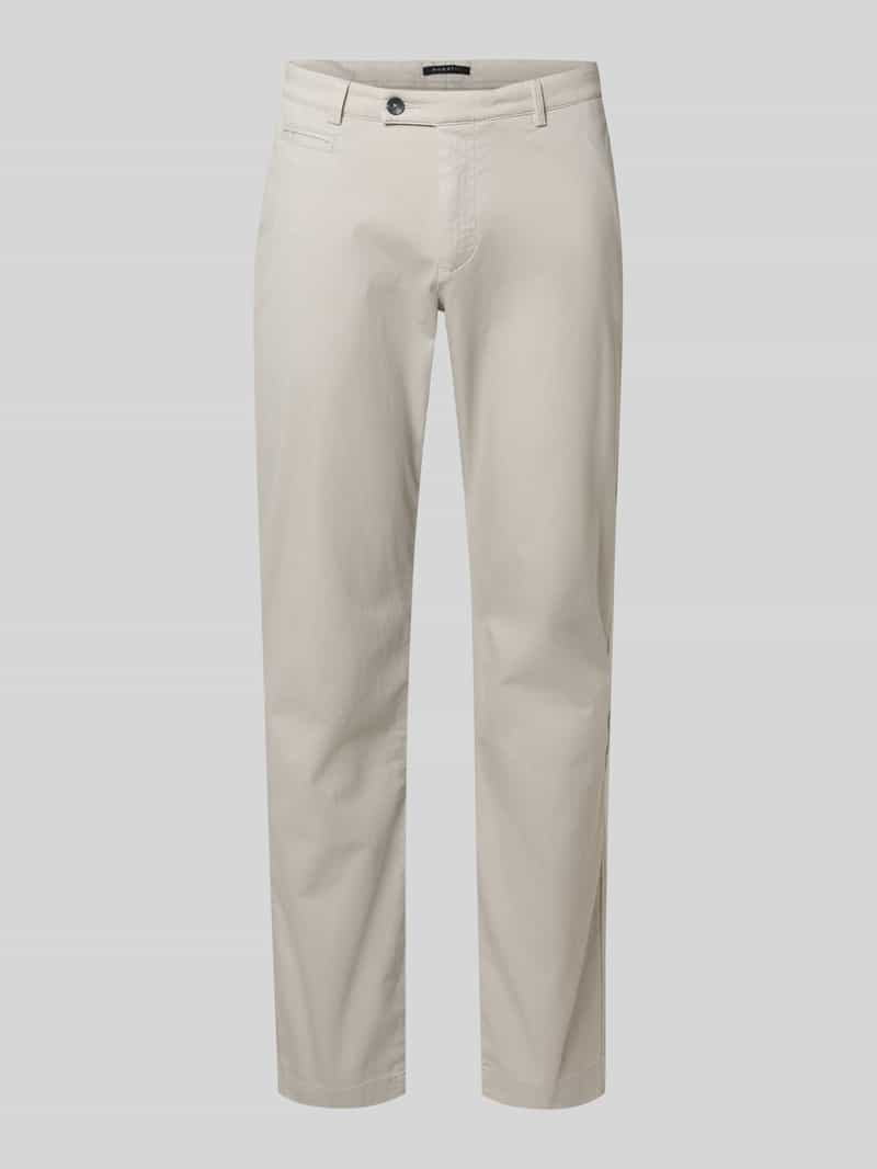 regular fit chino met achterzakken