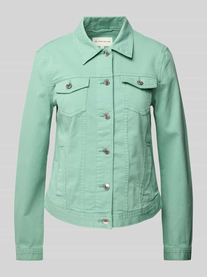 Tom Tailor Regular fit jeansjack van katoenmix