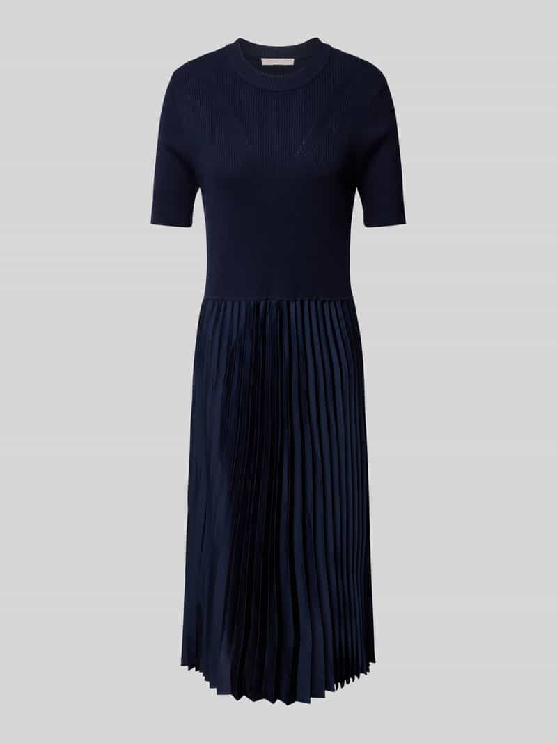 Christian Berg Woman Selection Midi-jurk met plissévouwen