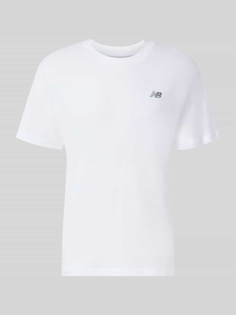 New Balance T-shirt met labelstitching model 'ESSENTIALS'