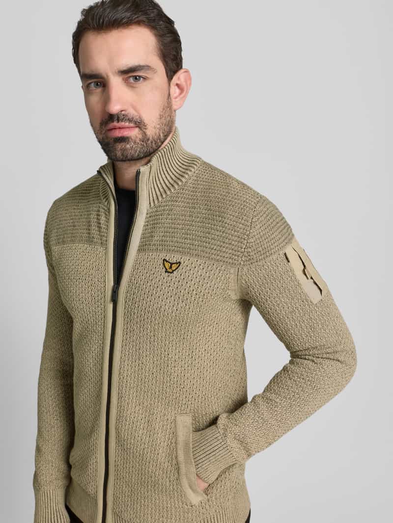 PME Legend Gebreid jack met ritssluiting