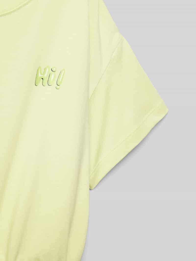 Tom Tailor Relaxed fit T-shirt van puur katoen met tekstprint