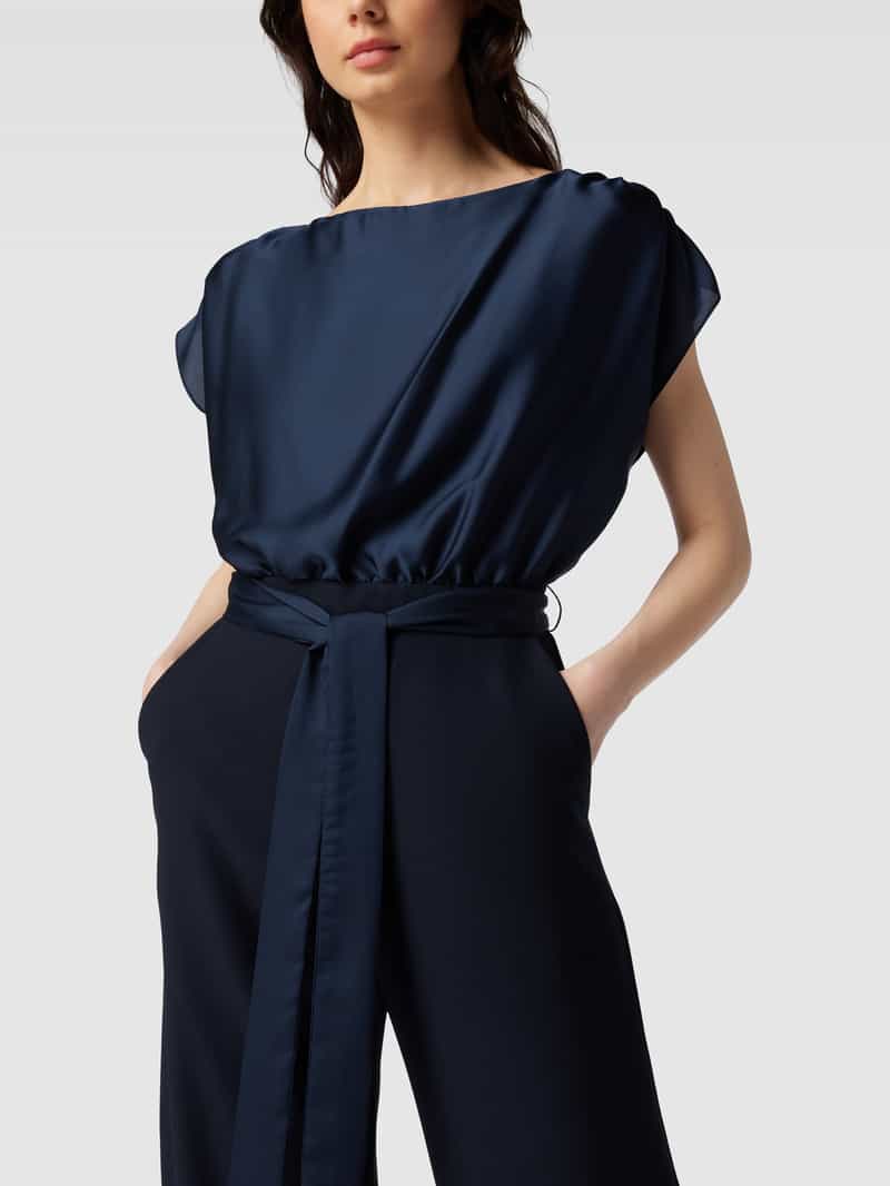 SWING Jumpsuit met ronde hals
