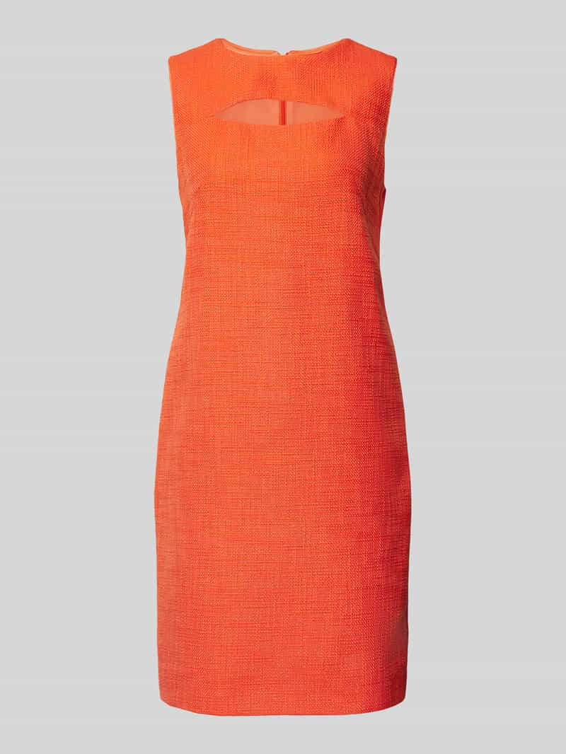 Marc Cain Knielange jurk met cut-out